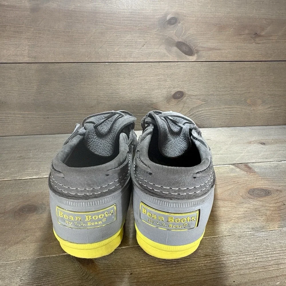Ll bean moc boots womens size 9 shoes gray waterproof snow shoes